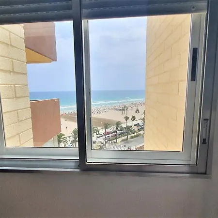 Apartamento En Primera Linea En La Playa De San Juan Benimagrell Exterior foto